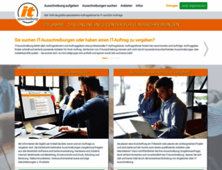 it-ausschreibung.de screenshot