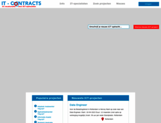 it-contracts.nl screenshot