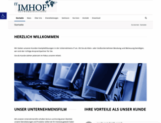 it-imhof.com screenshot