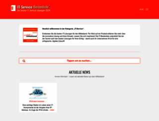 it-service-bestenliste.de screenshot