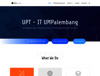 it-support.um-palembang.ac.id screenshot