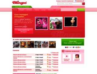 it.blingee.com screenshot