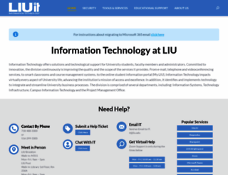 it.liu.edu screenshot