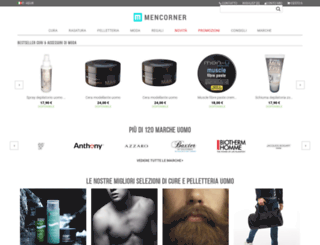 it.mencorner.com screenshot