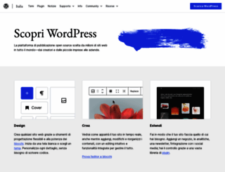 it.wordpress.org screenshot
