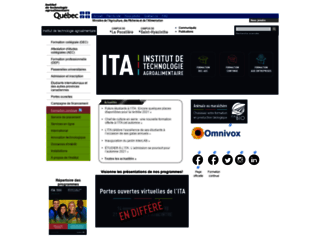 ita.qc.ca screenshot