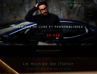 itailor.fr screenshot