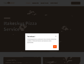 itakeskus.pizzaservice.fi screenshot