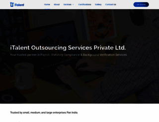 italentoutsourcing.com screenshot