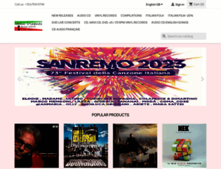 italia-disques.com screenshot