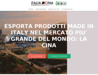 italia2cina.com screenshot