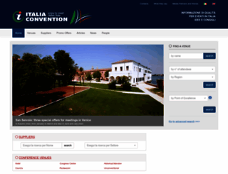 italiaconvention.com screenshot