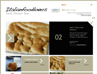 italian-food-lovers.com screenshot