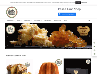 italian-food-shop.com screenshot