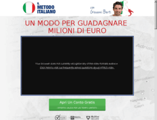 italian-method.com screenshot