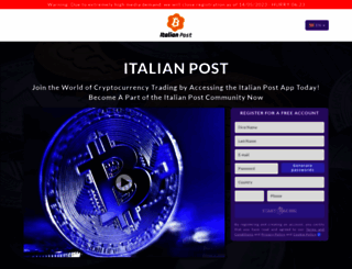 italian-post.com screenshot