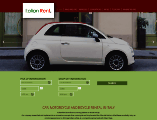 italian-rent.it screenshot