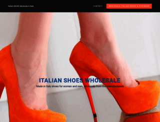 italian-shoes-wholesale.com screenshot