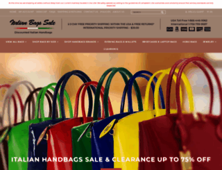 italianbagssale.com screenshot