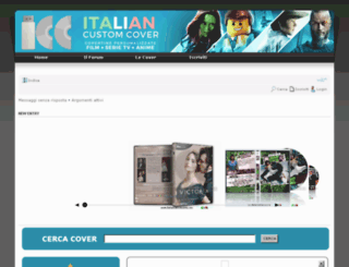 italiancustomcover.com screenshot