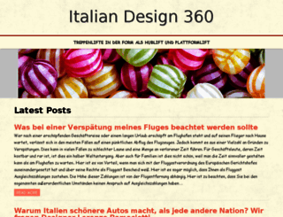 italiandesign360.com screenshot