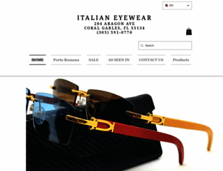italianeyewear.net screenshot