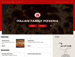 italianfamilypizzeria.com screenshot