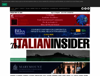 italianinsider.it screenshot