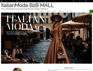 italianmodamall.fr screenshot