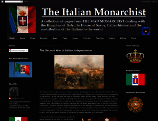 italianmonarchist.blogspot.com screenshot