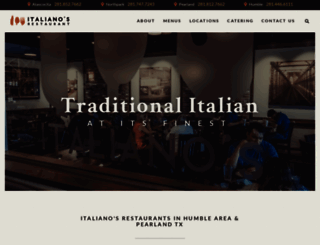 italianosrestaurant.net screenshot