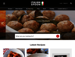italianspoon.com.au screenshot
