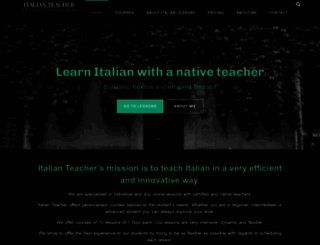 italianteacher.eu screenshot