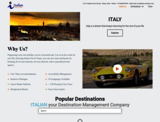 italiantravelteam.com screenshot