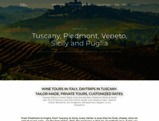 italianwinetours.com screenshot
