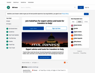 italiapass.com screenshot