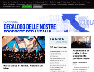 italiaunica.it screenshot