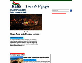 italie-voyage.com screenshot