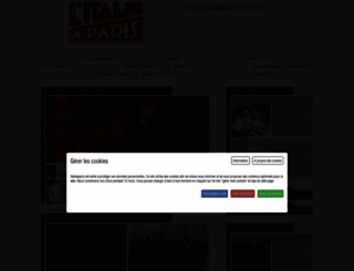 italieaparis.net screenshot
