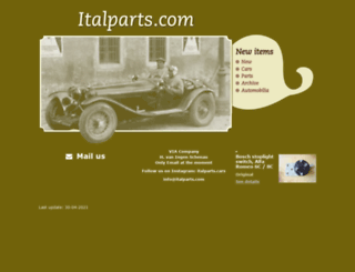 italparts.com screenshot