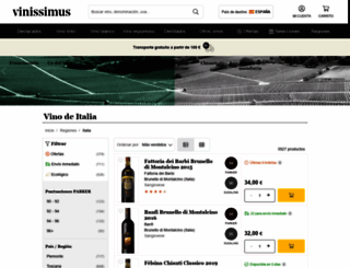 italvinus.es screenshot