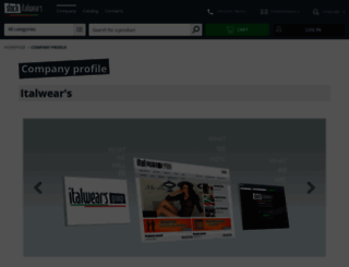 italwear.com screenshot