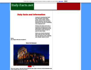 italy-facts.net screenshot