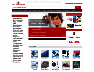 italy-marketplace.com screenshot
