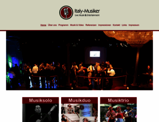 italy-musiker.com screenshot