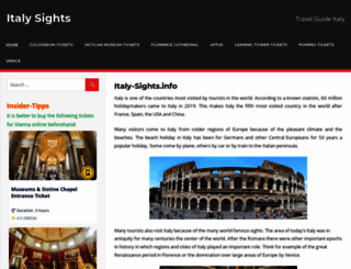 italy-sights.info screenshot