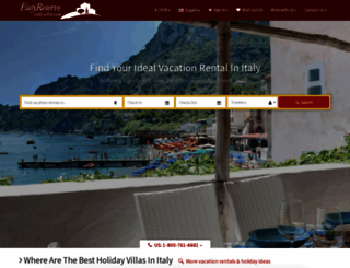 italy-villas.com screenshot