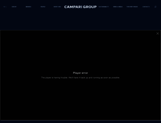 italy.camparigroup.com screenshot