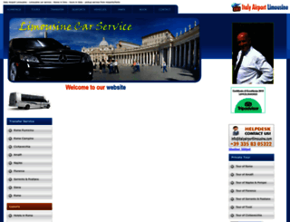 italyairportlimousine.com screenshot