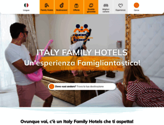 italyfamilyhotels.it screenshot